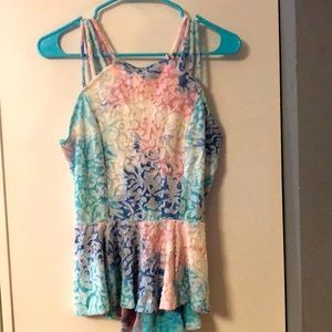 Venus small lace tank top